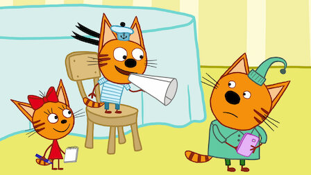 watch cartoon clipart cats